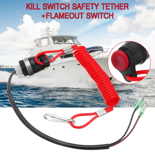 Boat kill switch tether cord - switch,